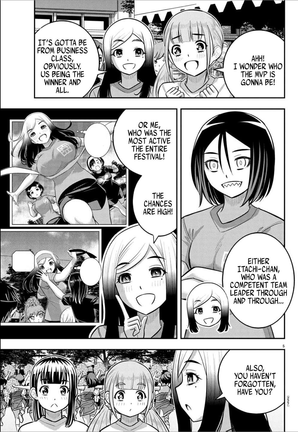 Yankee High School Girl Kuzuhana-chan, Chapter 237 image 05